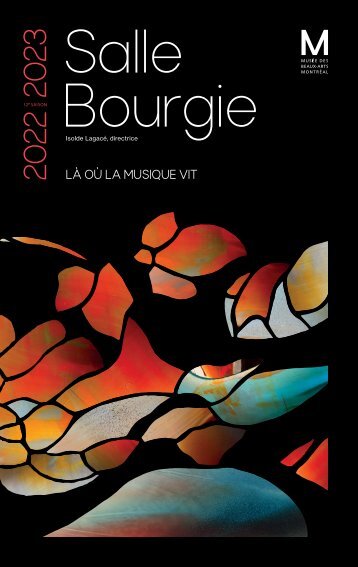 Salle Bourgie | Brochure de saison 2022-2023