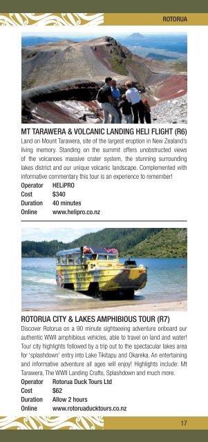 2012-13 Optional Tours Directory pdf - Grand Pacific Tours