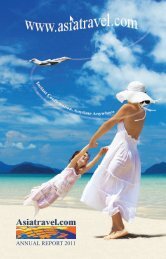 ANNUAL REPORT 2011 - Asia Travel