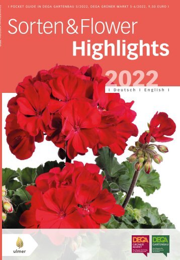DEGA GARTENBAU - Sorten & Flower 2022