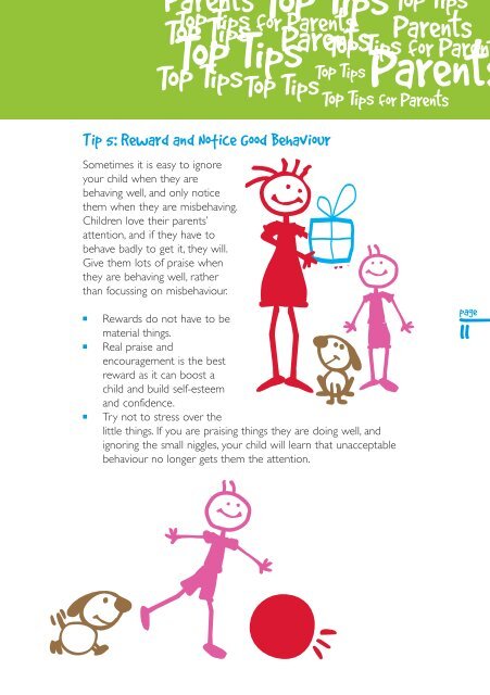 YOUR GUIDE TO POSITIVE PARENTING - Parents Advice Centre