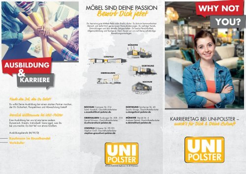 UNI Polster Karieretag