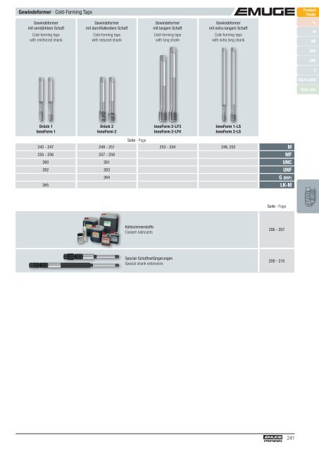 Katalog EMUGE FRANKEN PRECITOOL 2022-2024