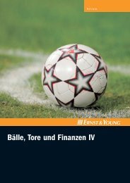 Bälle, Tore und Finanzen IV - Fussball Oekonomie Aktuell