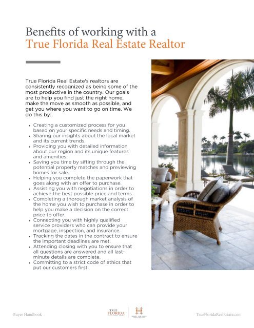 True Florida Real Estate Buyer's Handbook