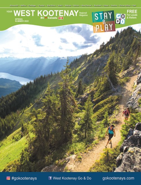 Kootenay hiking shop trails
