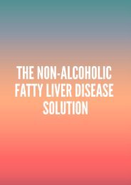The Non-Alcoholic Fatty Liver Disease Solution PDF Book