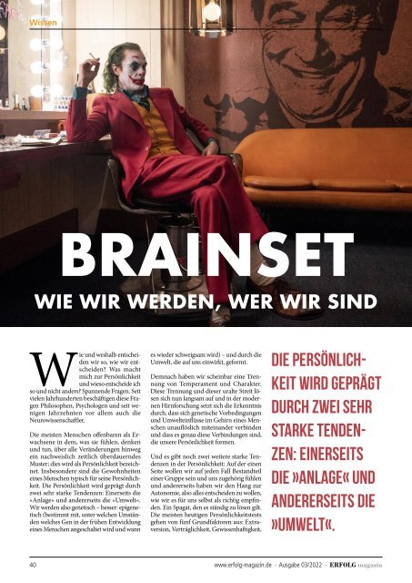 Erfolg Magazin Ausgabe 03-2022