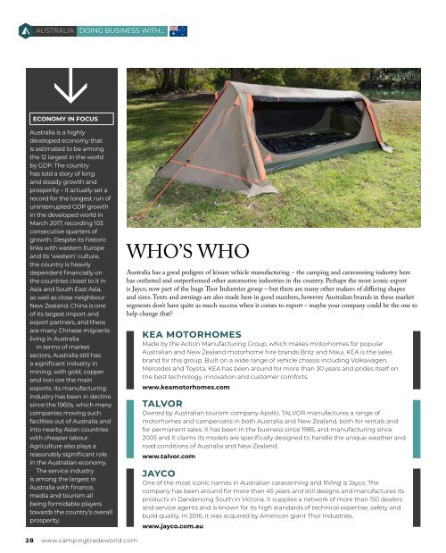 Camping Trade World – Issue 06