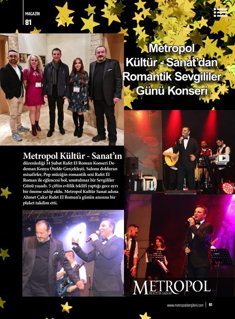 Metropol Dergileri 61 . sayı