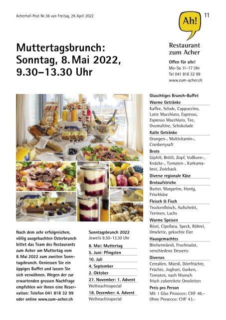 Acherhof-Post Nr. 36 | 29. April 2022