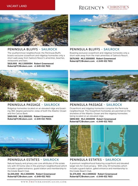 Turks & Caicos Islands Real Estate Summer/Fall 2022
