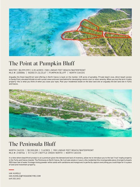 Turks & Caicos Islands Real Estate Summer/Fall 2022