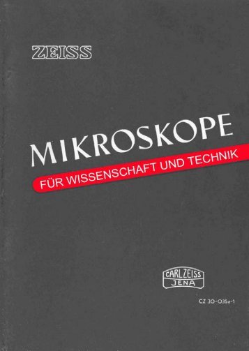 Mikroskope für Wissenschaft und Technik - Optik-Online