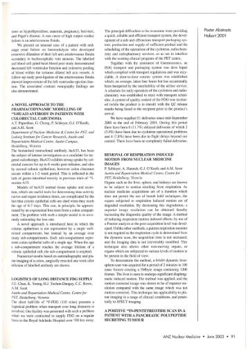 ANZ Nuclear Medicine Jun 2003 Vol 34 No 2 Part 2