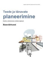 Teede ja tänavate planeerimine - Maanteeamet