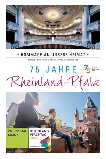 75 Jahre Rheinland-Pfalz - Eine Hommage an unsere Heimat