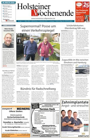 Holsteiner am Wochenende 17 2022