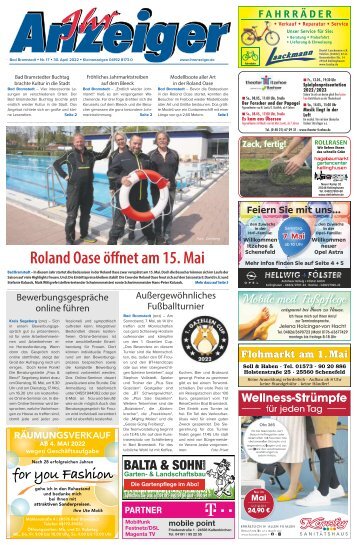 Ihr Anzeiger Bad Bramstedt 17 2022
