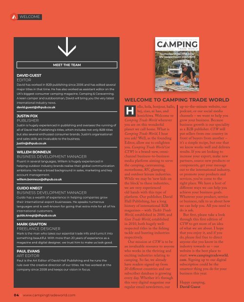 Camping Trade World – Issue 01
