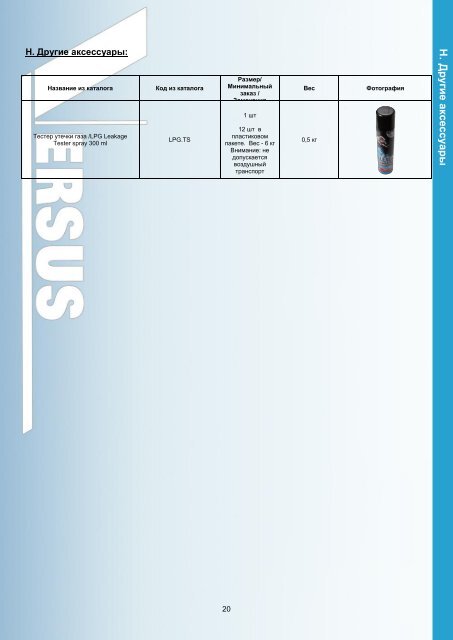 Скачать: VERSUSGAS SPARE PARTS Catalogue - 03.12.2012.pdf