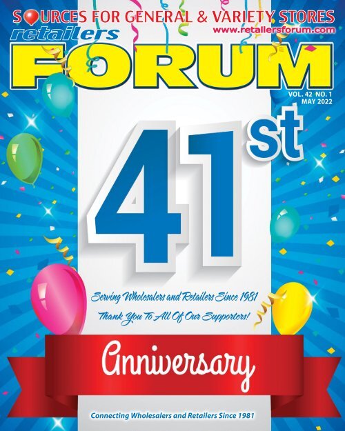 Retailers Forum Magazine May 2022 EMAG