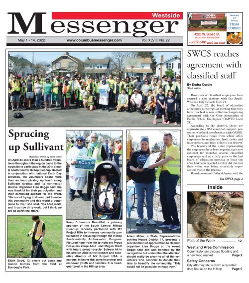 Westside Messenger - May 1st, 2022