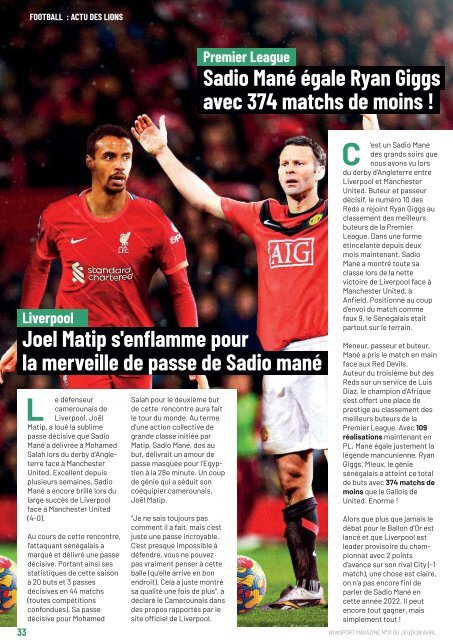 wiwsport Magazine n°31 - 28 avril 2022