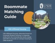 Roommate Matching Guide 2022