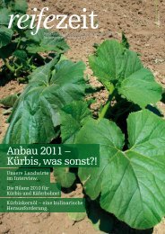 Anbau 2011 – Kürbis, was sonst?! - F. Url