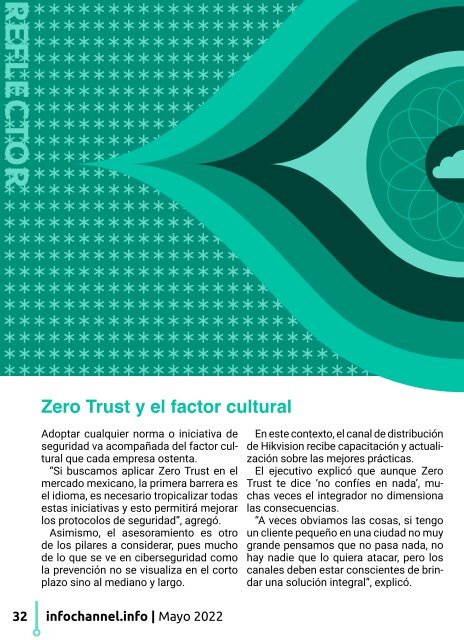 "Zero Trust redefine la ciberseguridad" Mayo 2022