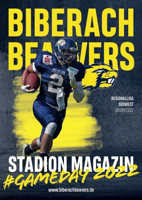 GAMEDAY-MAGAZIN der Biberach Beavers