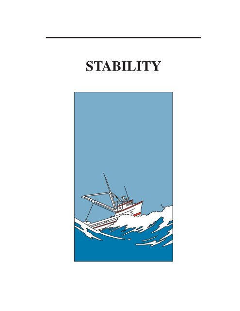 Small Fishing Vessel Safety Manual - Transports Canada