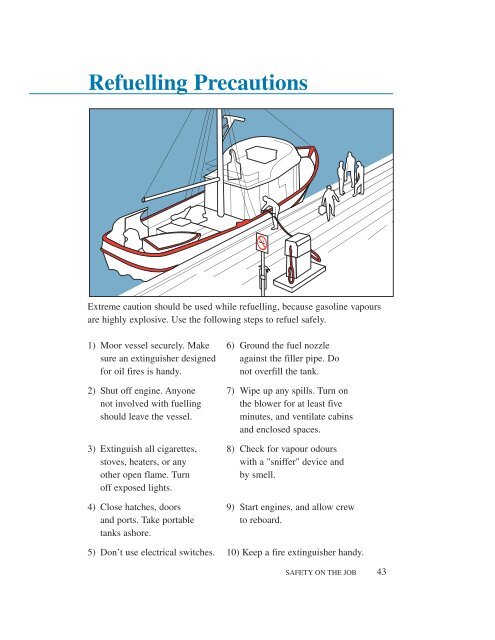 Small Fishing Vessel Safety Manual - Transports Canada