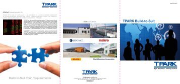 TPARK Build-to-Suit - Ticon