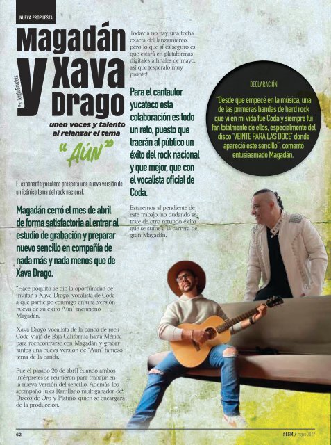 La Gorda Magazine Año 8 Edición Número 88 Mayo 2022 Portada: Patrulla 81 de José Ángel Medina
