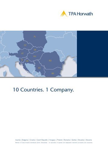 10 Countries 1 Company 2011 - TPA Horwath
