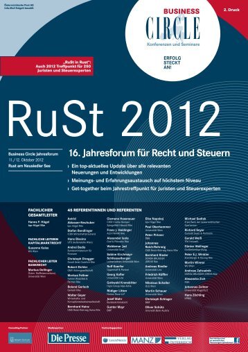 Rust 2012 - TPA Horwath