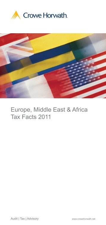 EMEA Tax Facts 2011 - Crowe Horwath International