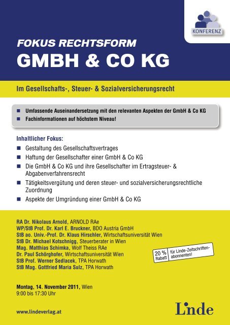 GMBH & CO KG - Wolf Theiss