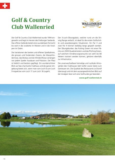 Regio Golf 2022 Golfen in der Region Bern