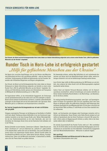 HORNER Magazin | Mai - Juni 2022