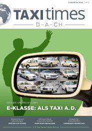 Taxi Times DACH - 1. Quartal 2022