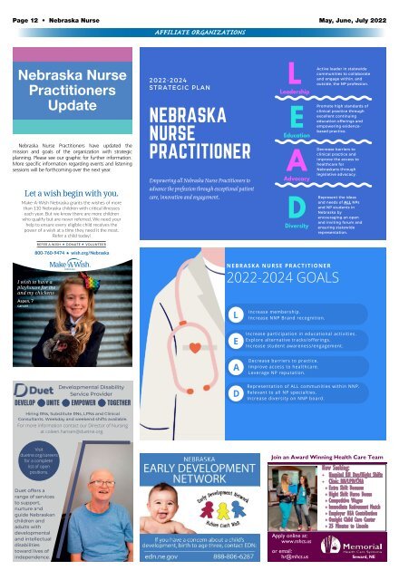 Nebraska Nurse - May 2022