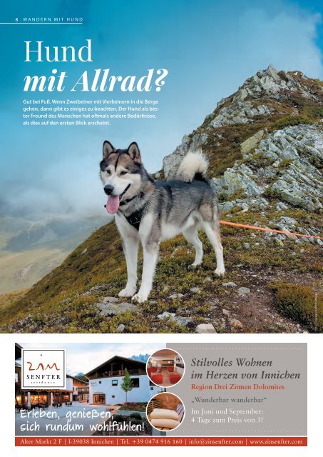 Südtirol Magazin Sommer 2022 - WamS