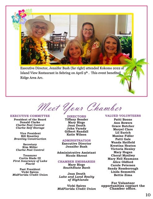 April 2022 Newsletter