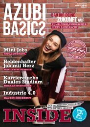 Azubi Basics Ausbildungs-Wissensmagazin Südwestfalen 2022/23 - Ausgabe 543E