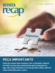Revista Recap - 1° tri 2022 - EDIÇÃO 125
