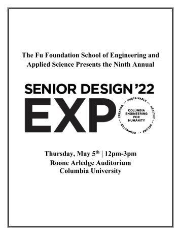 Senior Design Expo 2022