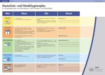 Hautschutz - AOK-Gesundheitspartner